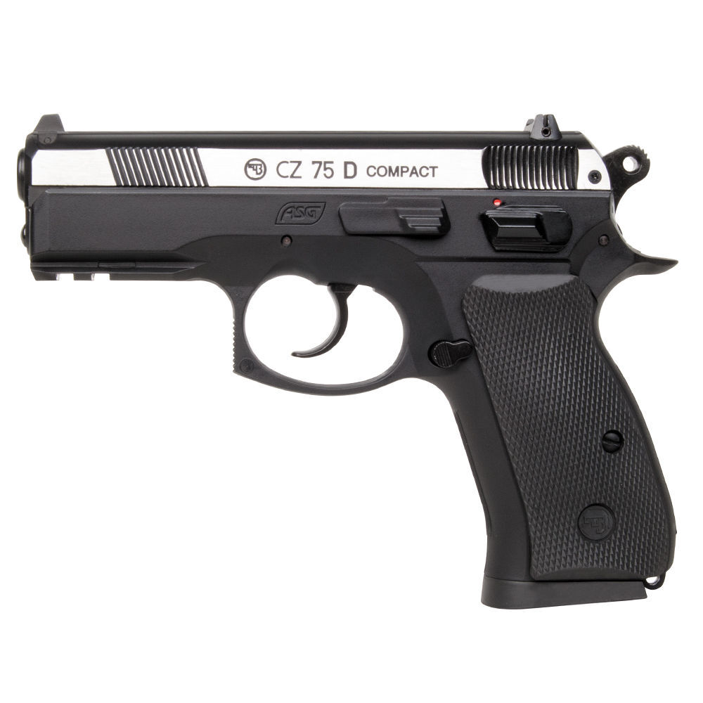 ASG CZ 75D Compact Dual Tone CO2 Pistole, Kal. 4,5mm BB