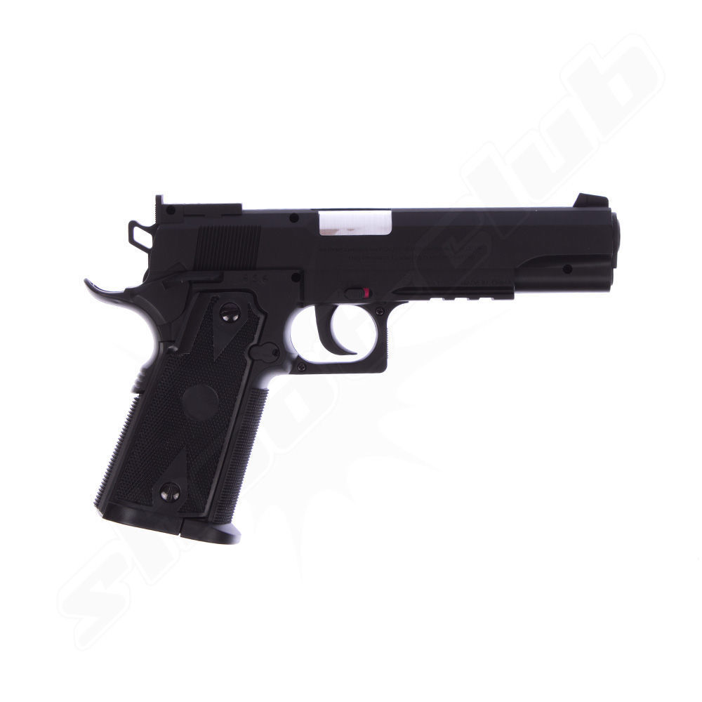 Swiss Arms P1911 Match NBB CO2 Pistole - 4,5mm im Set Bild 3