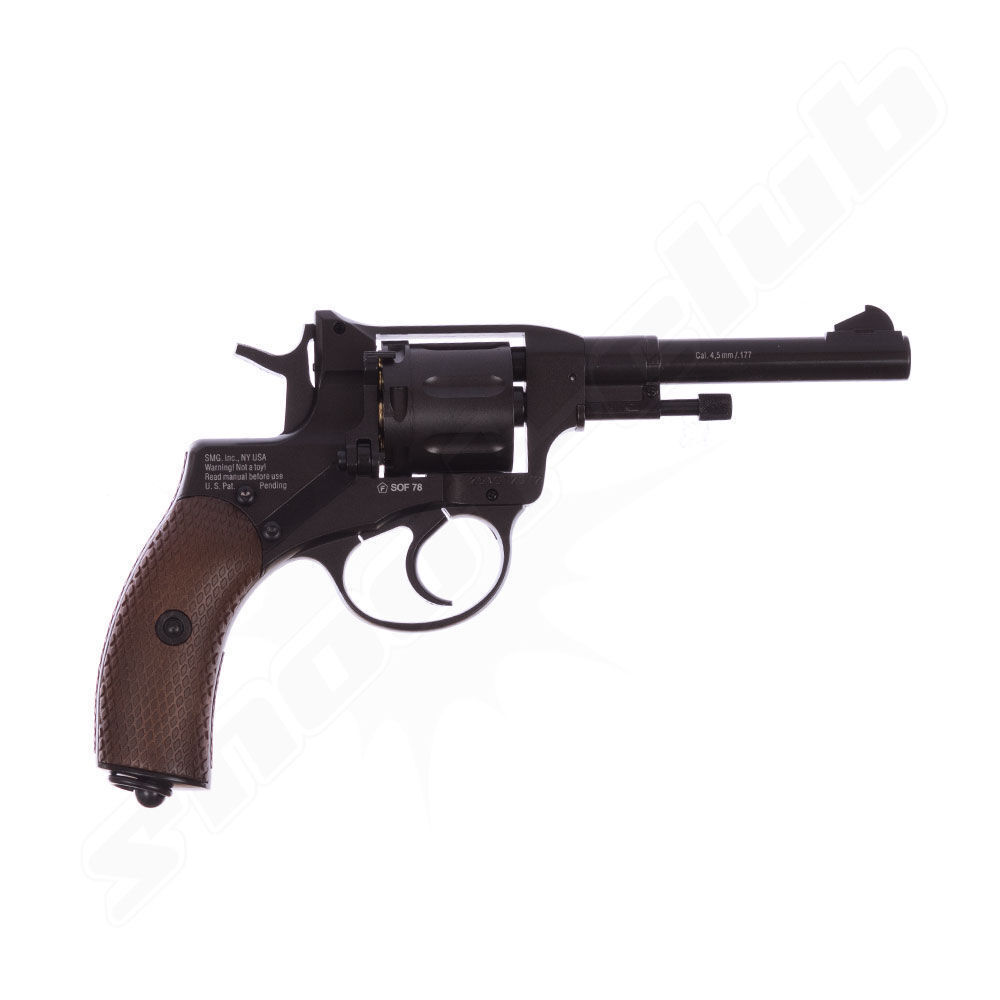 Gletcher Nagant NGT CO2 Revolver Kal. 4,5mm BBs - Koffer-Set Bild 2
