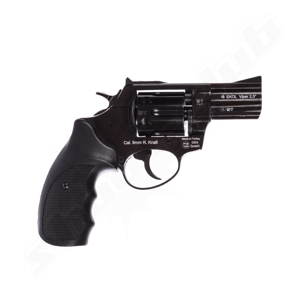 Ekol Viper 2,5 Zoll brniert Schreckschussrevolver 9mm R.K. Bild 2