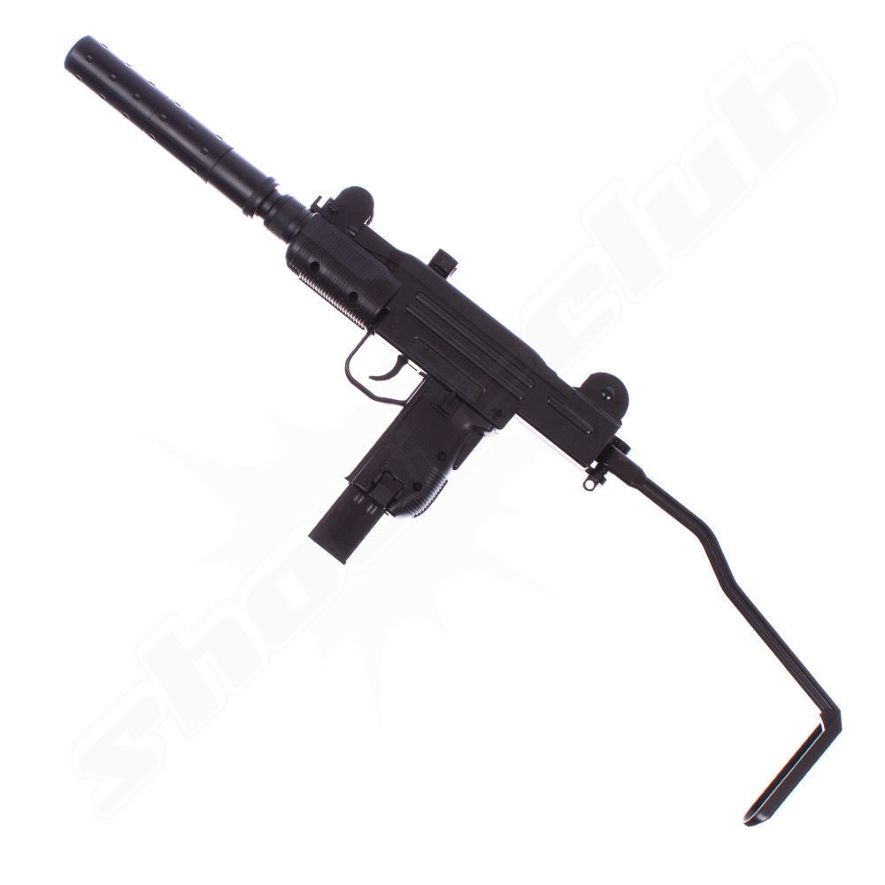 IWI Mini UZI CO2 Airgun - 4,5 mm Stahlkugeln - 3,0 Joule Bild 3