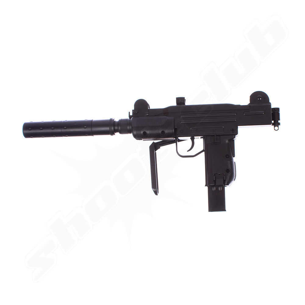 IWI Mini UZI CO2 Airgun - 4,5 mm Stahlkugeln - 3,0 Joule Bild 4