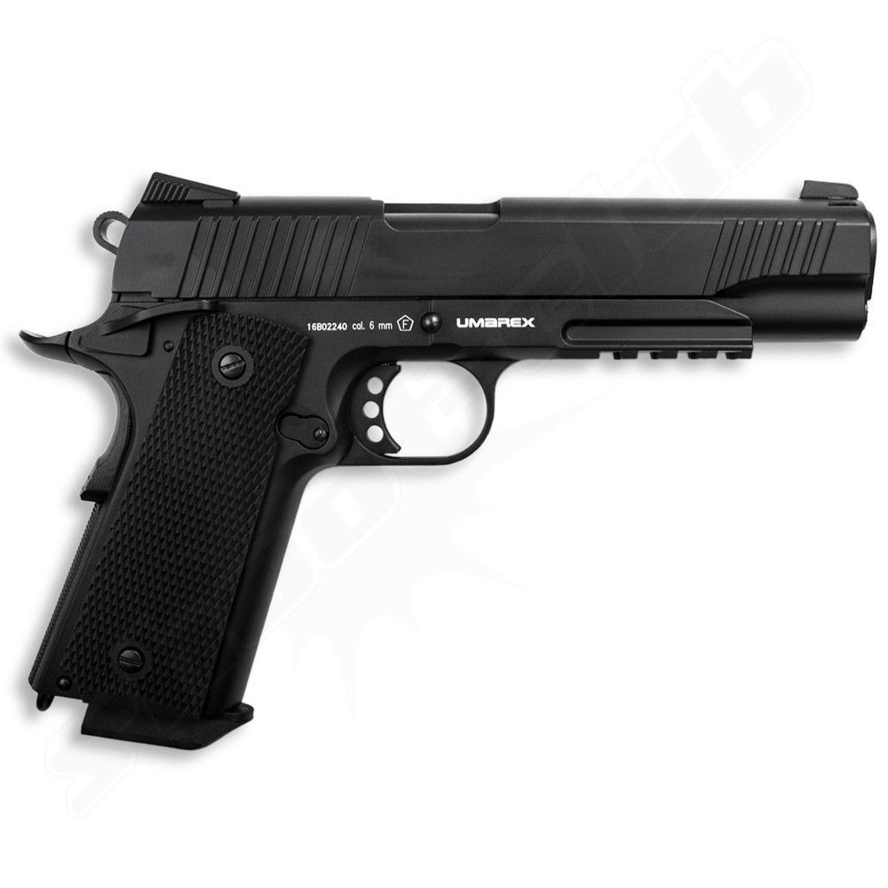 Elite Force 1911 TAC Airsoft CO2 Pistole Blowback 6mm BB Schwarz Bild 3