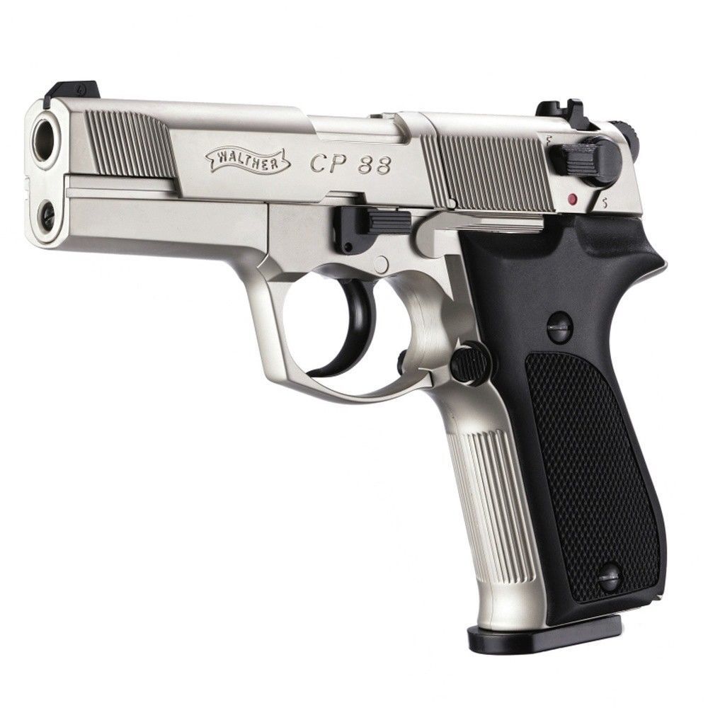 Walther CP88 CO2 Pistole Kal. 4,5mm Diabolos im Set Bild 3