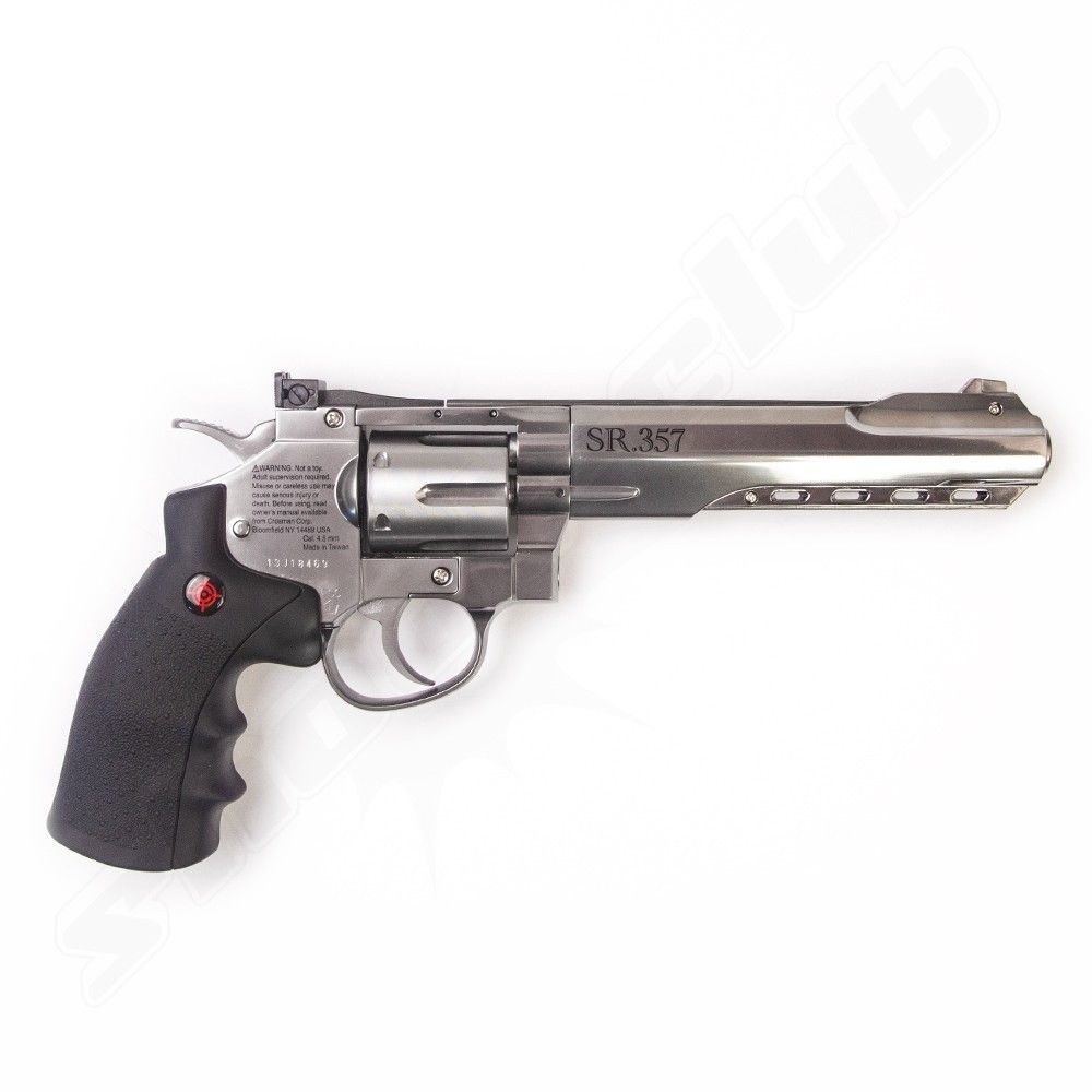 Crosman SR 357 Revolver 4,5 mm CO2 - silber Bild 2