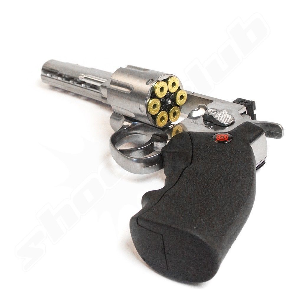 Crosman SR 357 Revolver 4,5 mm CO2 - silber Bild 4