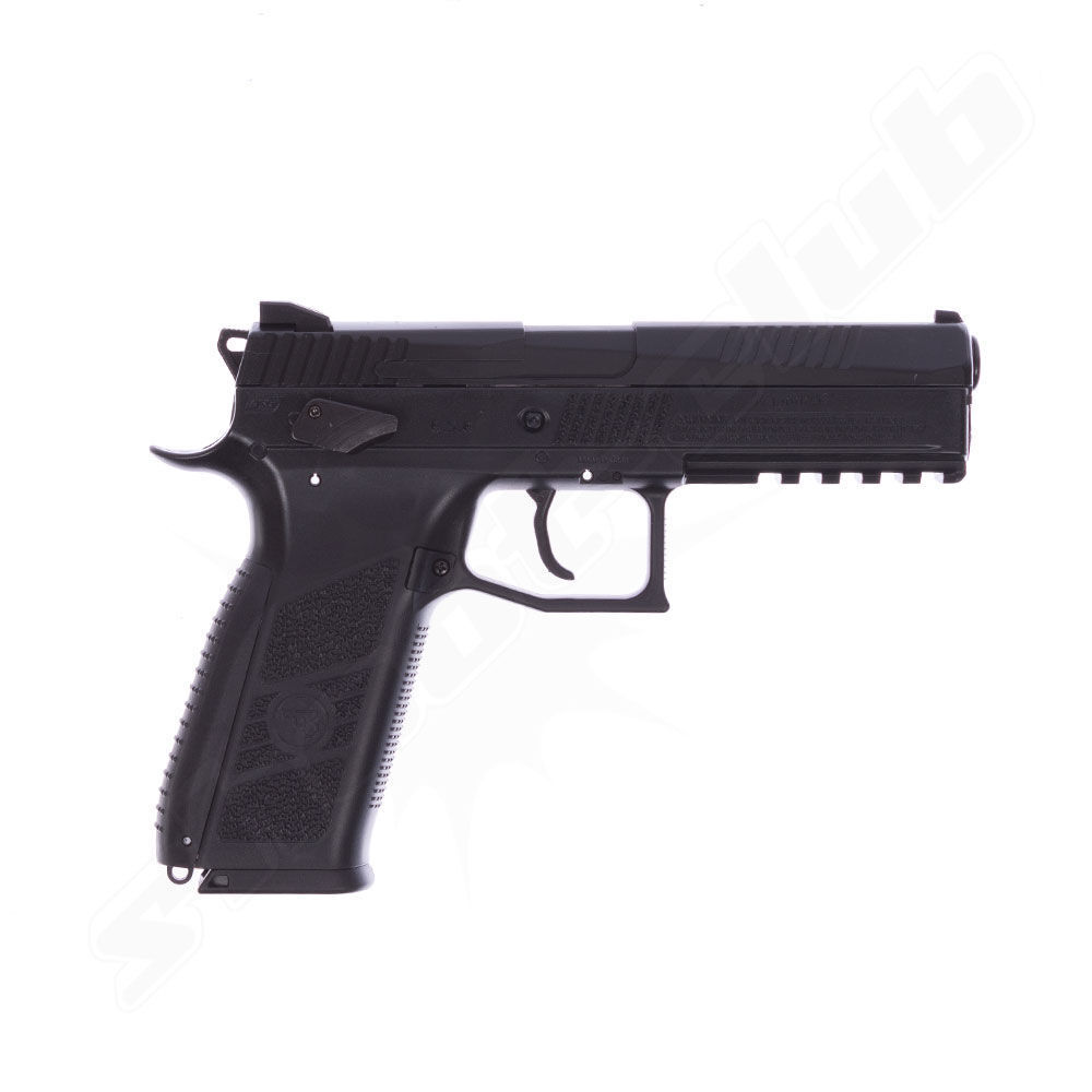 CZ P-09 Duty CO2 Pistole 4,5 mm Stahl BBs & Diabolo - Koffer-Set Bild 4