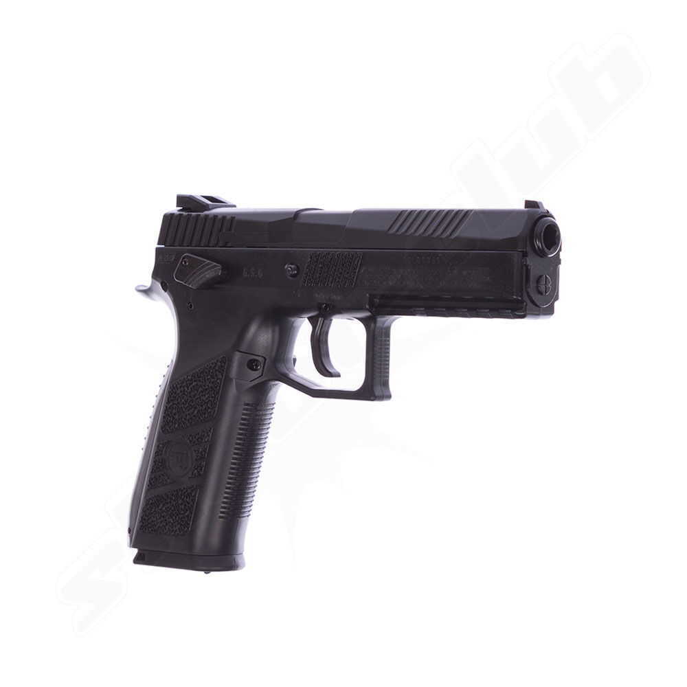 CZ P-09 Duty CO2 Pistole 4,5 mm Stahl BBs & Diabolo - Koffer-Set Bild 2