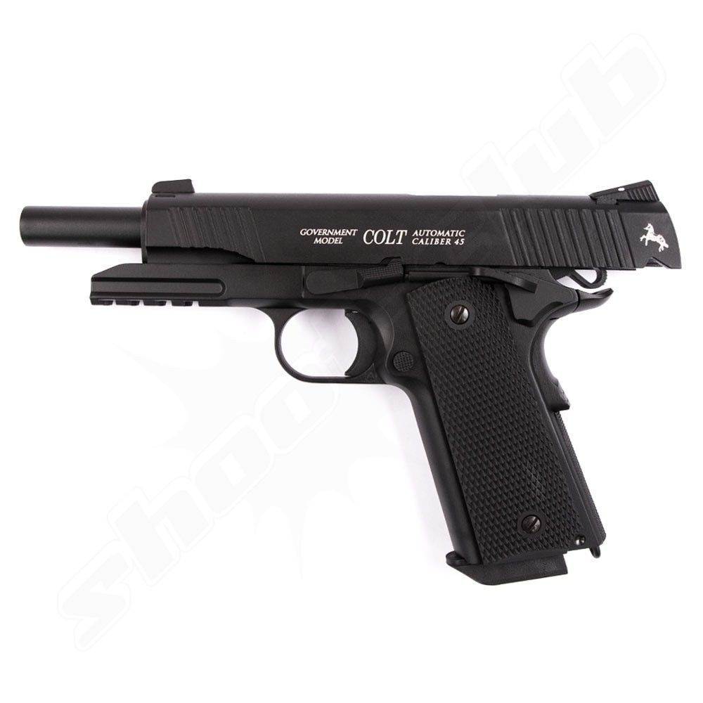 CO2-Pistole Colt Government M45 CQBP Kal. 4,5mm - Set Bild 2