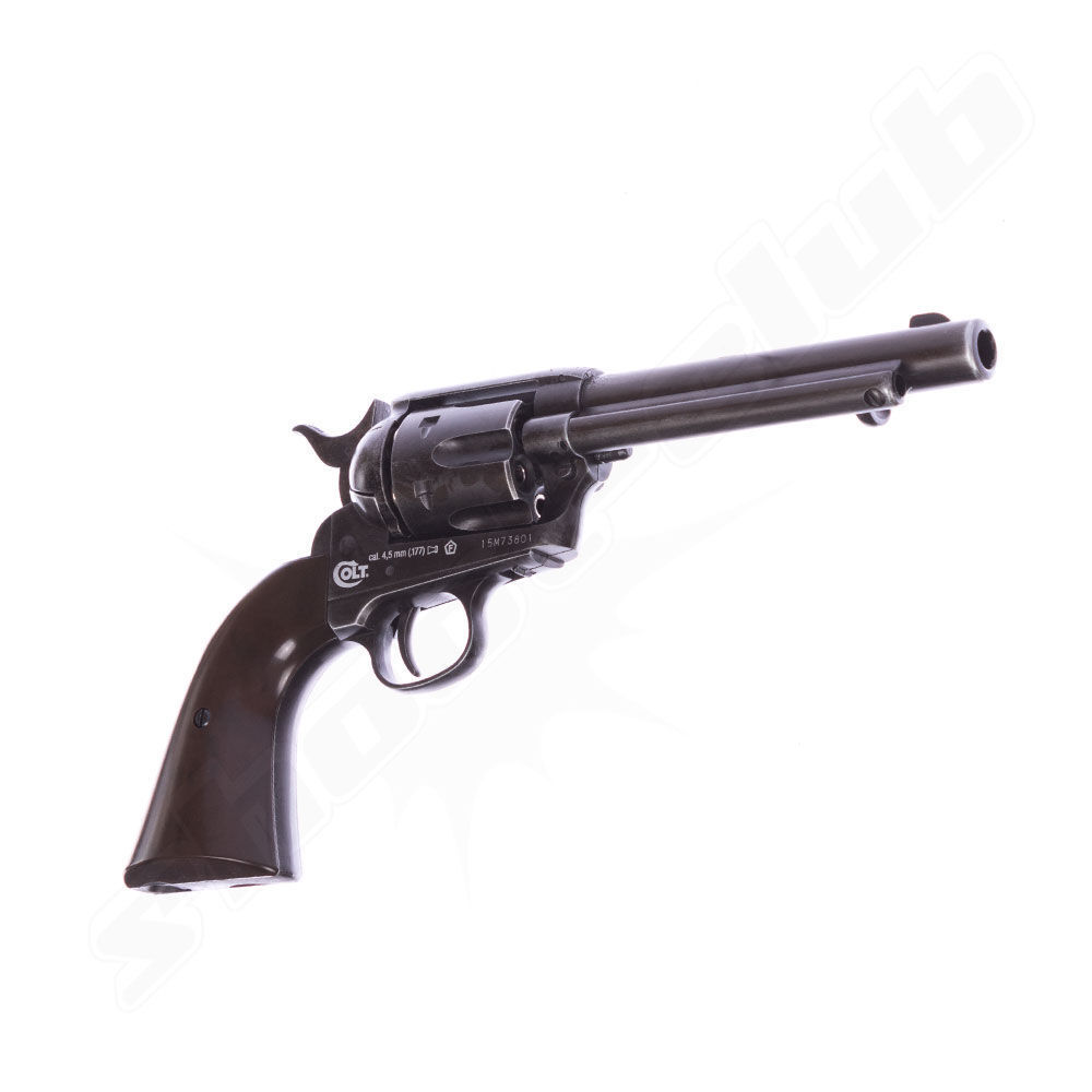 COLT SAA .45 Peacemaker 4,5 mm BBs Antique Finish - Koffer-Set Bild 2