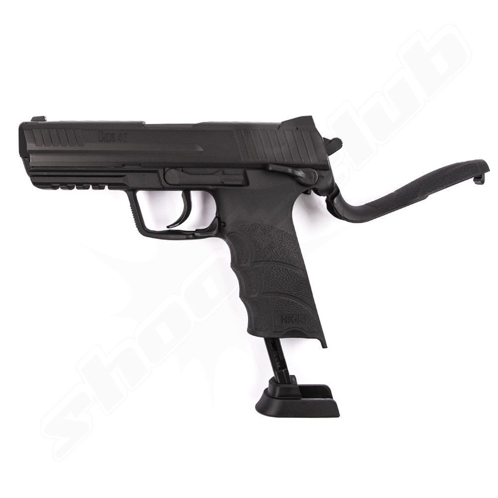 Heckler & Koch HK45 CO2 Pistole 4,5mm Stahl BBs - Koffer-Set Bild 2