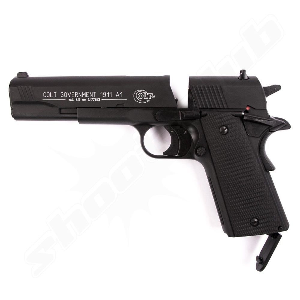 Colt Government 1911 A1 CO2 Pistole 4,5 mm - Set Bild 4