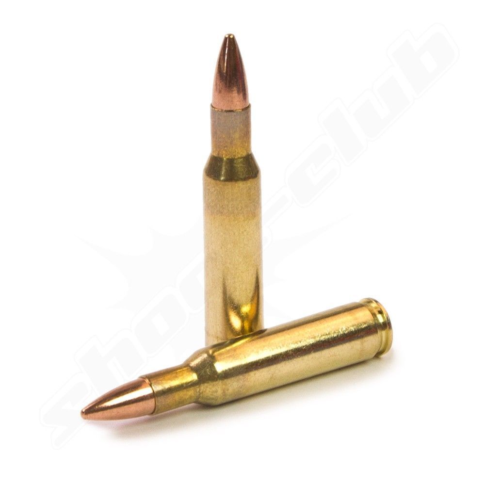 PPU .222 Rem. FMJ Bchsenpatronen 3,56g/55gr - 20 Schuss Bild 2