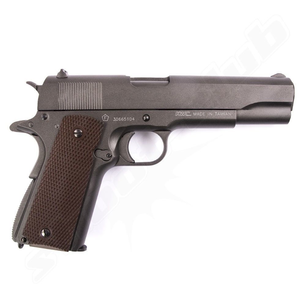 Swiss Arms P1911 CO2 Pistole mit Blow Back 4,5 mm BB Schwarz Bild 2