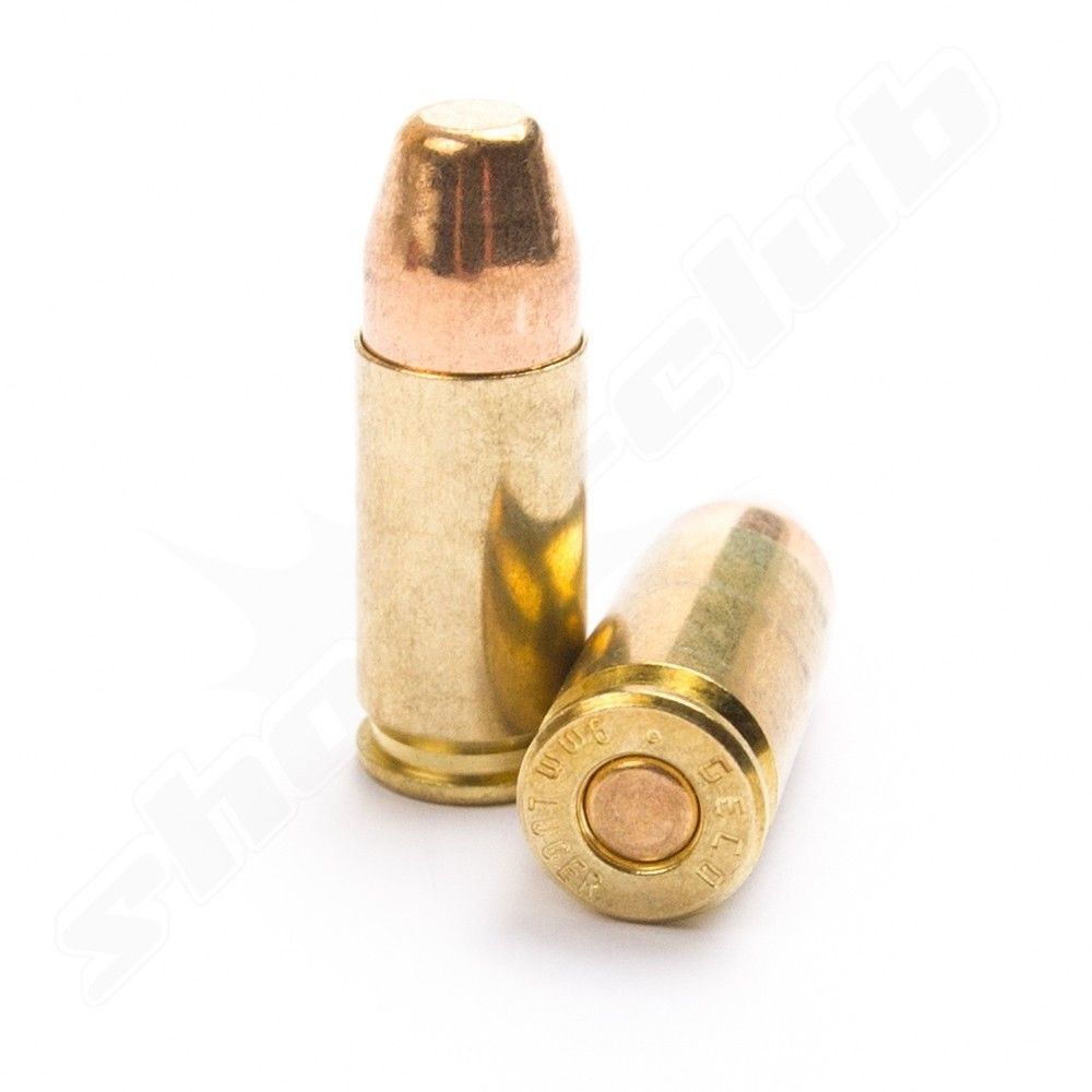 Geco 9mm Luger Vollmantel Patronen 154gr - 50 Stk. Bild 2