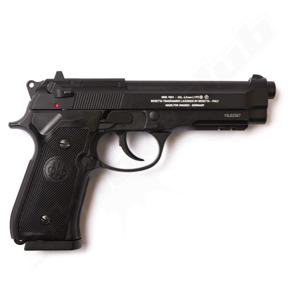 Beretta M92A1 CO2 Pistole Blowback - 4,5mm Stahlkugeln Bild 2