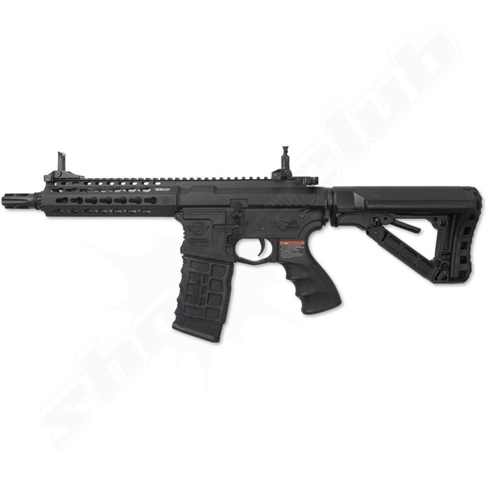 G&G CM16 SRS 0,5J AEG mit ETU und Mosfet ab14 - Black Bild 2