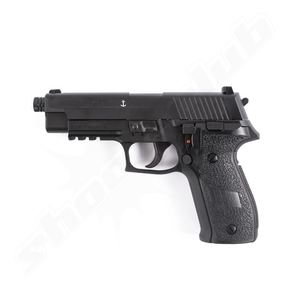 Sig Sauer P226 CO2 Pistole 4,5mm Diabolos schwarz - Zielscheiben Set Bild 3