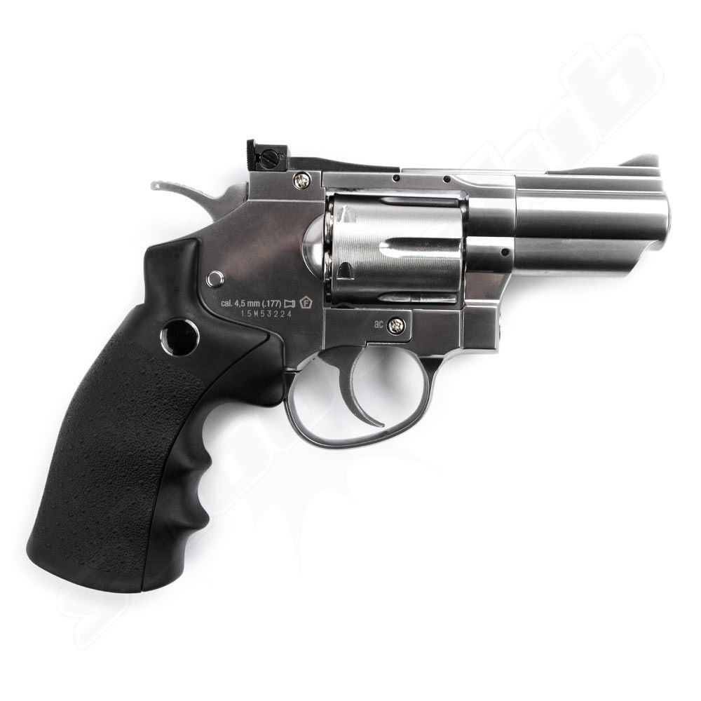 Legends S25 CO2 Revolver Nickel - 4,5mm Diabolos Bild 2