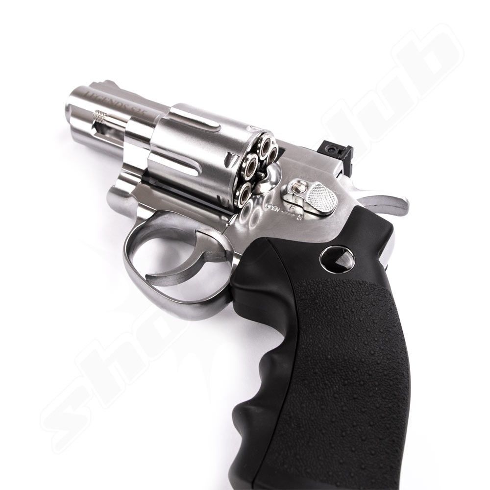 Legends S25 CO2 Revolver Nickel - 4,5mm Diabolos Bild 3