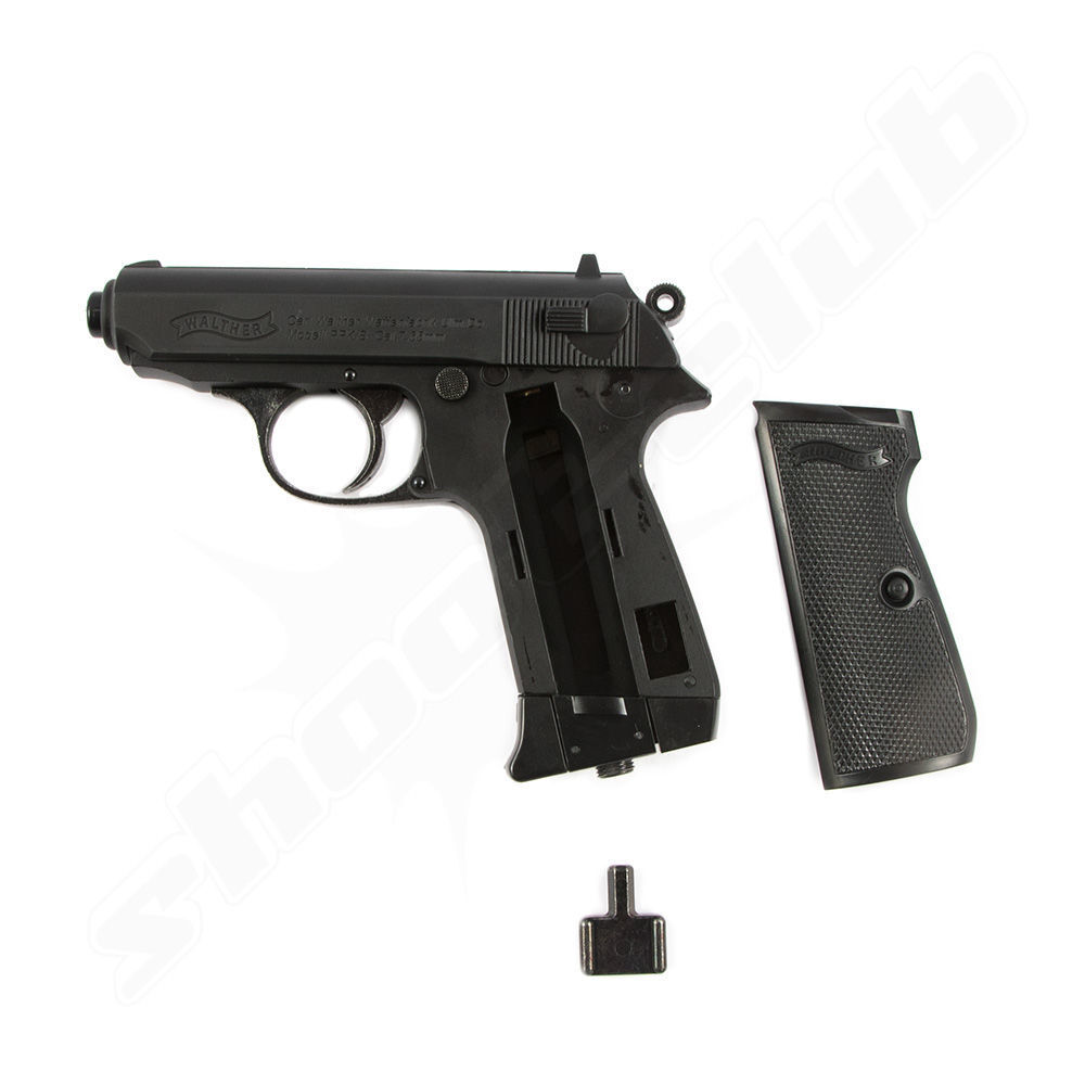 Walther PPK/S Co2 Pistole Blowback 4,5mm BB schwarz Bild 3