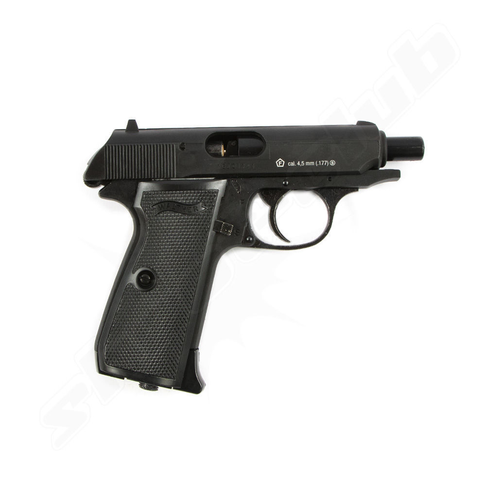 Walther PPK/S Co2 Pistole Blowback 4,5mm BB schwarz Bild 4