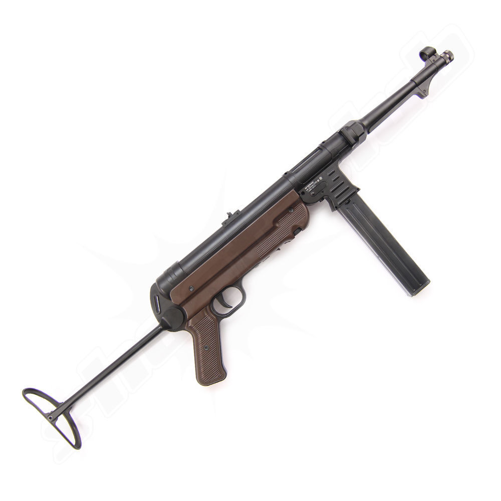 Legends MP40 German CO2 Gewehr Kal. 4,5mm BBs mit Klappschaft Bild 2