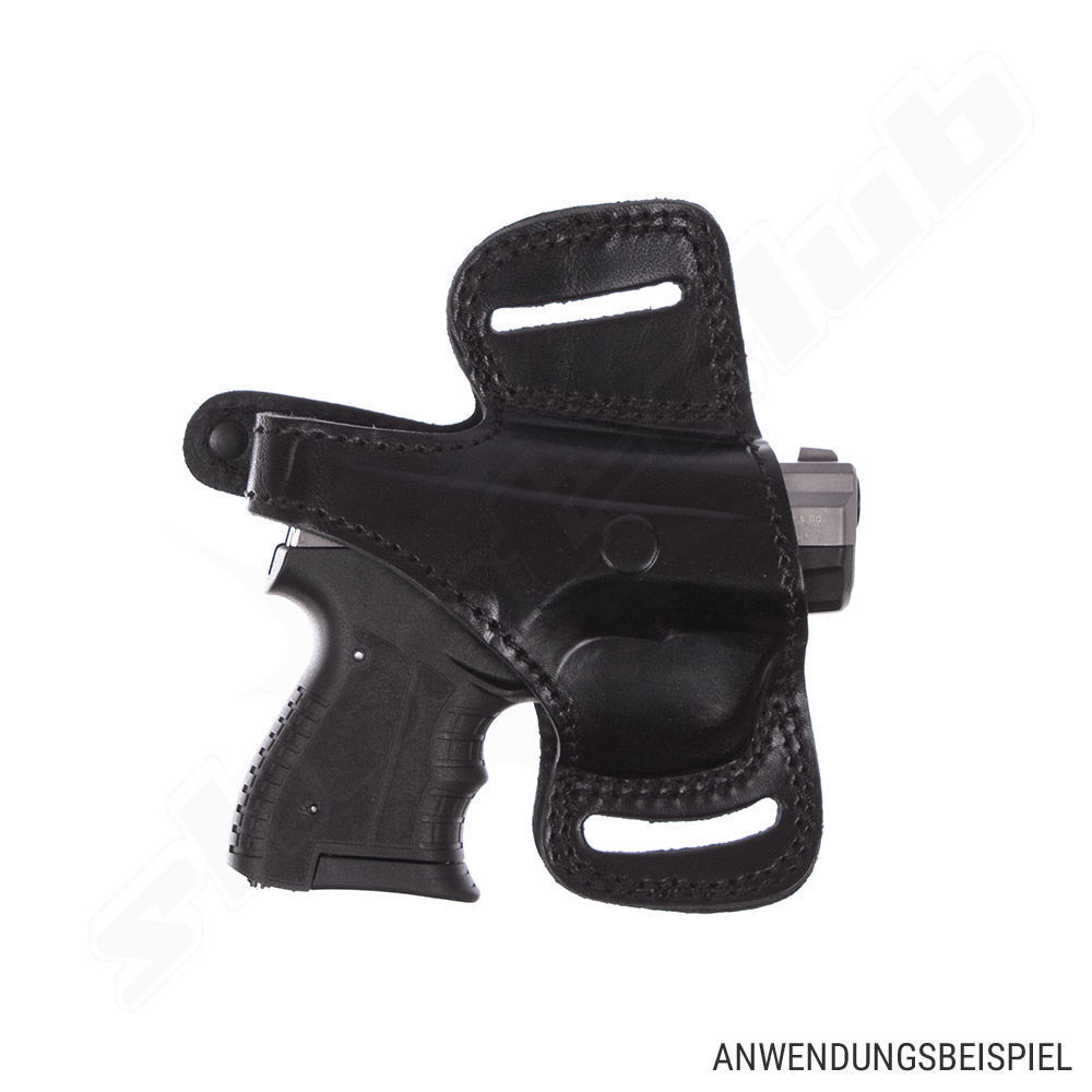 Leder Passformgrtelholster fr die Zoraki 906 Schreckschusspistole Bild 2