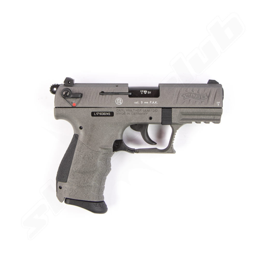 Walther P22Q Tungsten Gray Cerakote Finish -9 mm P.A.K. Bild 2