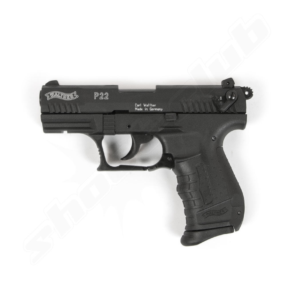 Walther P22 Schreckschuss-Pistole + Platzpatronen - Set Bild 4