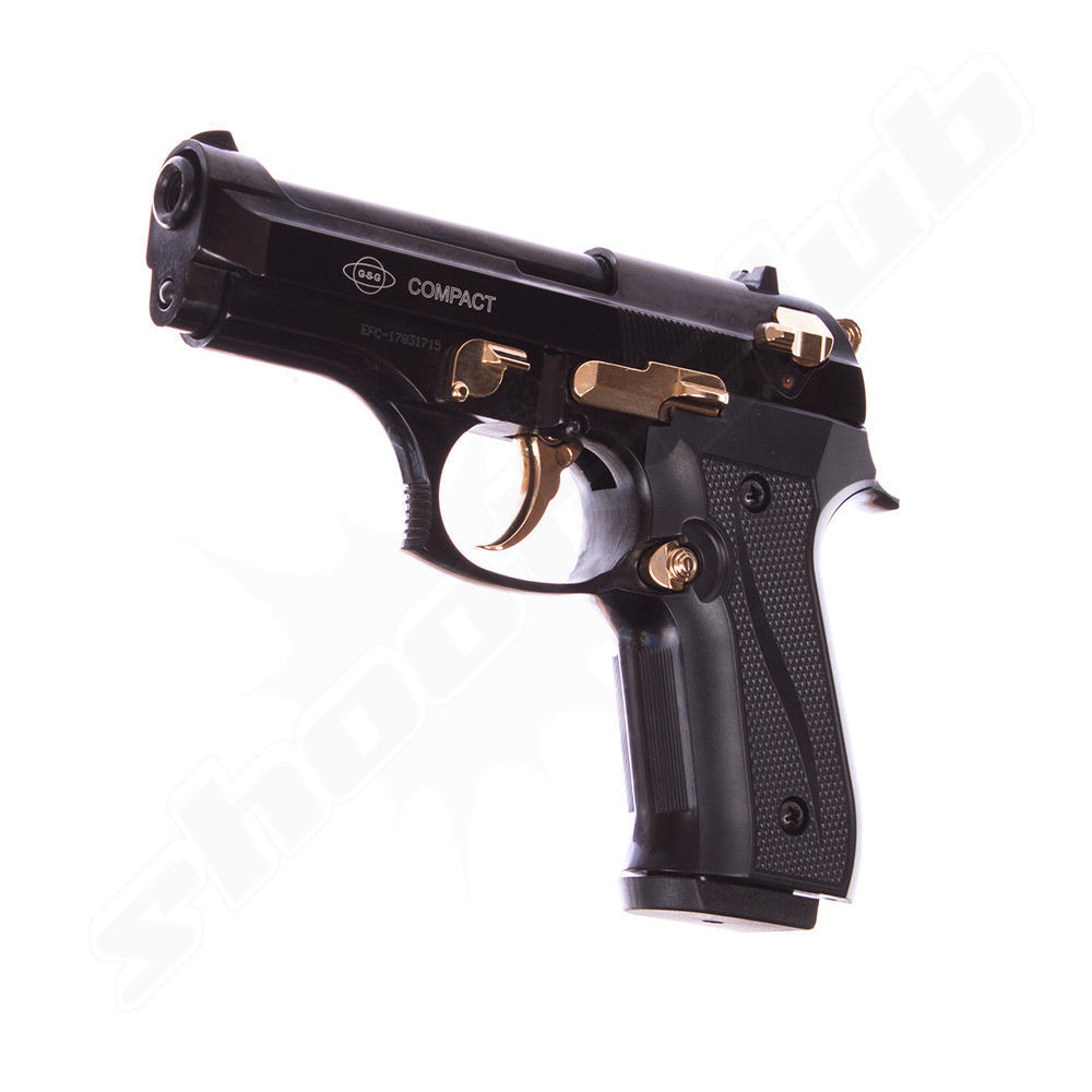 Ekol Compact schwarz-gold Kal. 9mm Gaspistole Bild 3