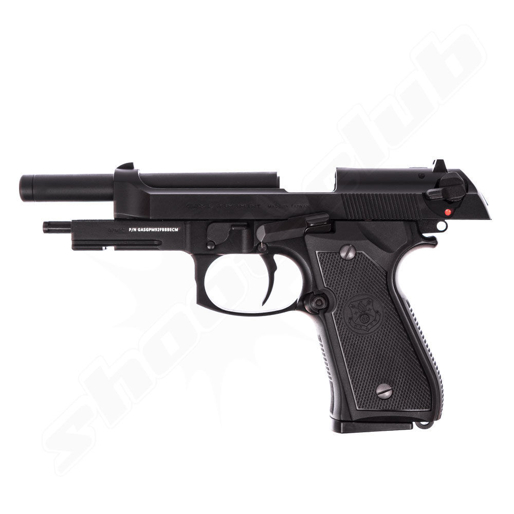 G&G GPM92 GBB - 6mm Airsoft Pistole ab18, Black Bild 2
