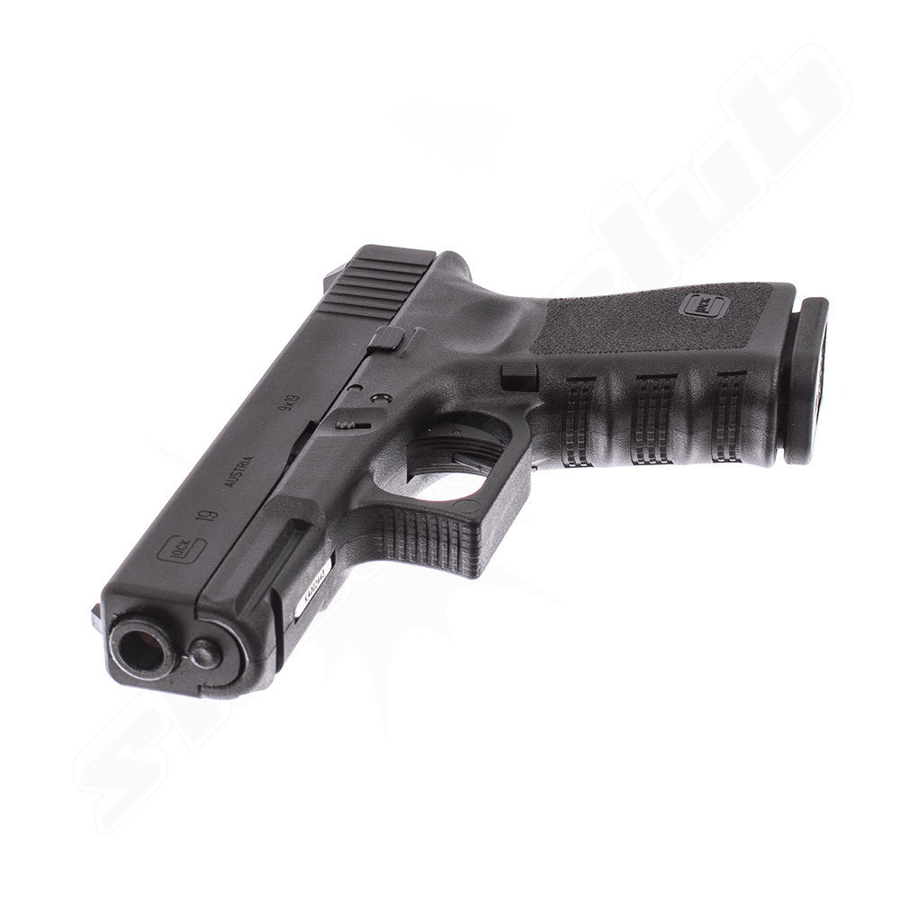 Airsoftpistole Glock 19 Gen.3 6mm GBB - schwarz - Set Bild 4