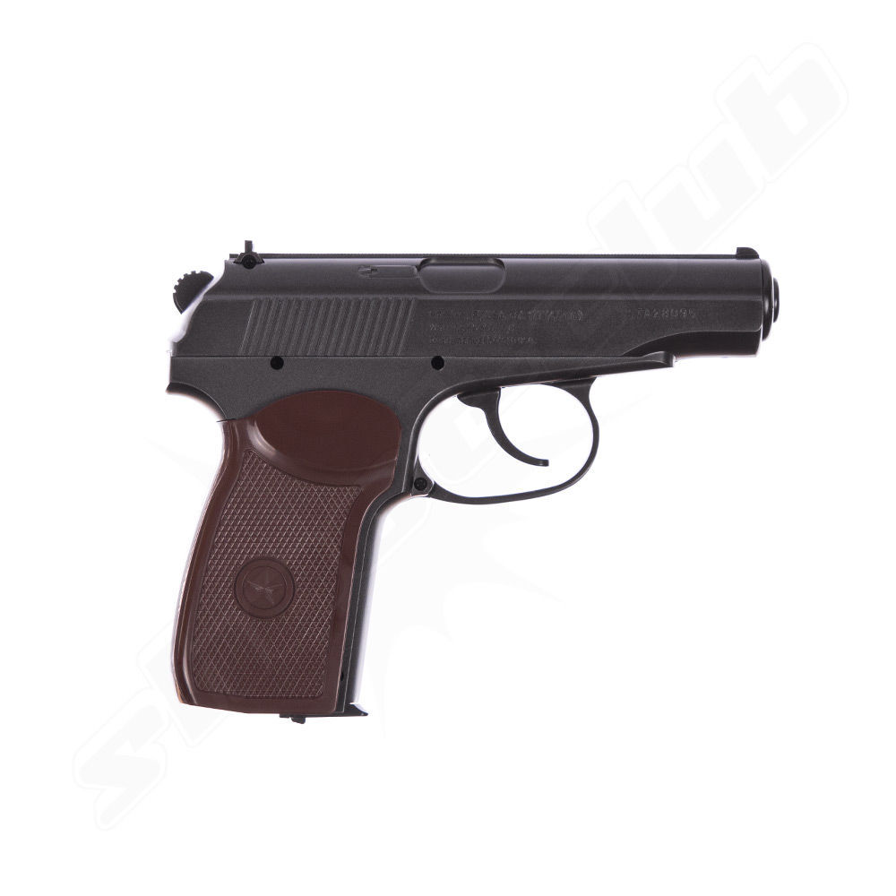Borner PM49 CO2 Pistole 4,5 mm Stahlkugeln im Set