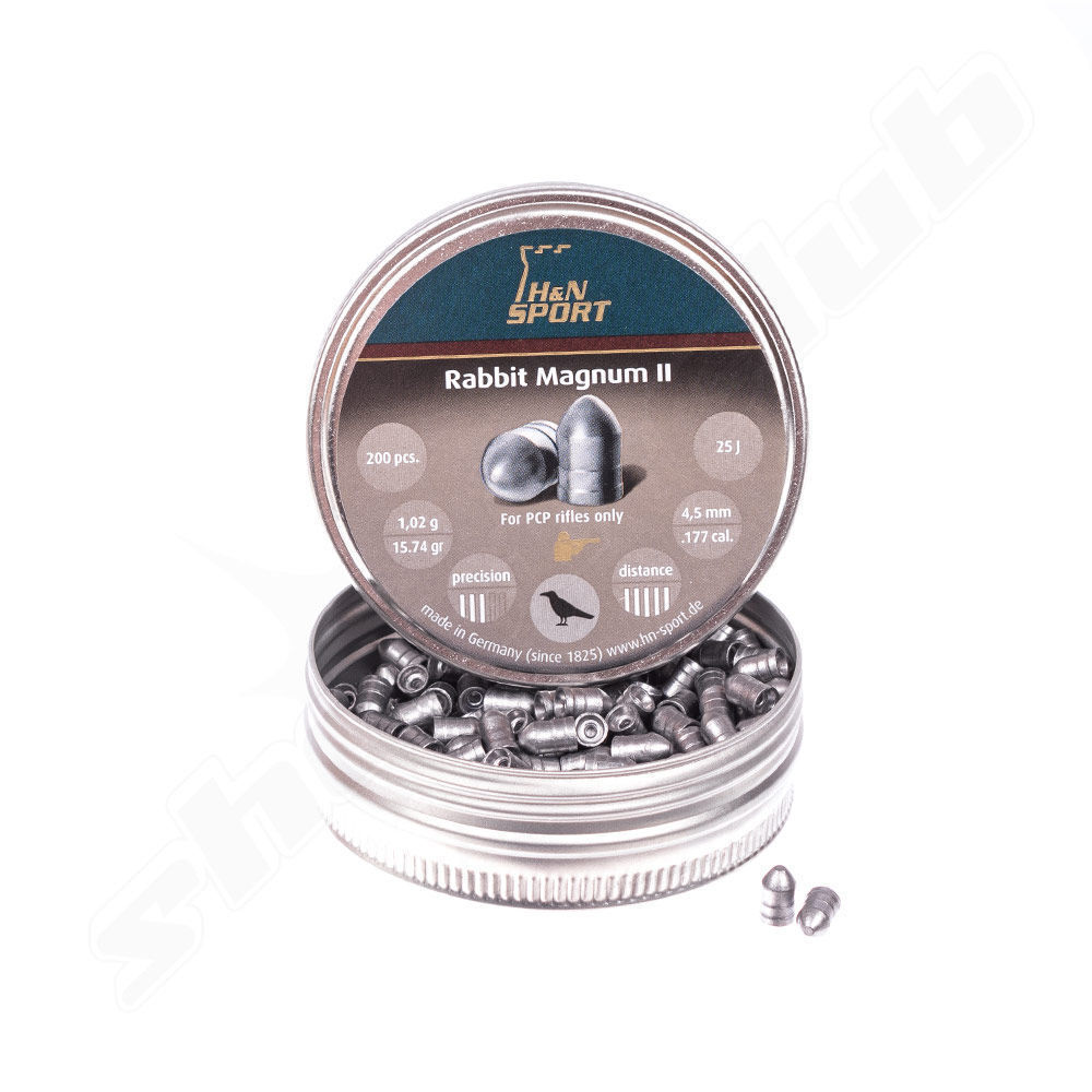 Kugelfang + H+N Rabbit Magnum Diabolos 4,5 mm + 120 Zielscheiben Bild 2