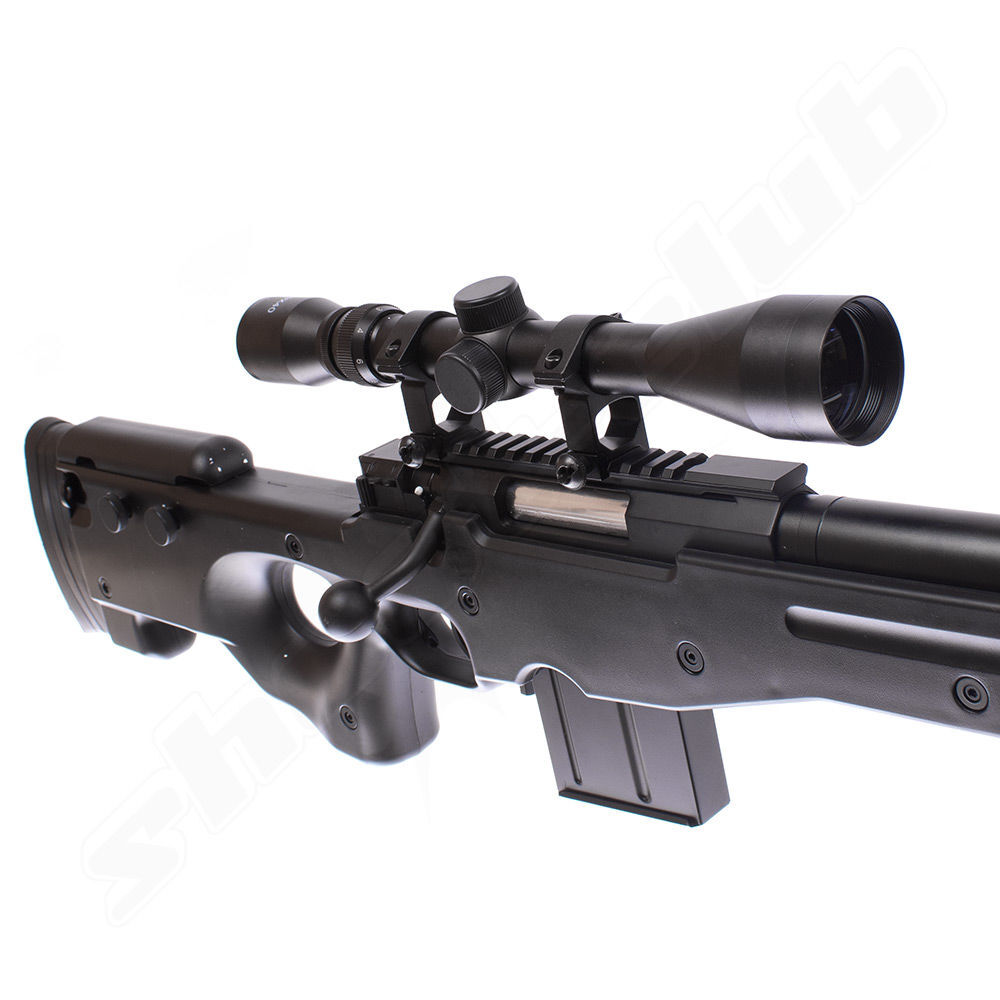L96 AWP Sniper Rifle Set - Black (Upgraded) Bild 5