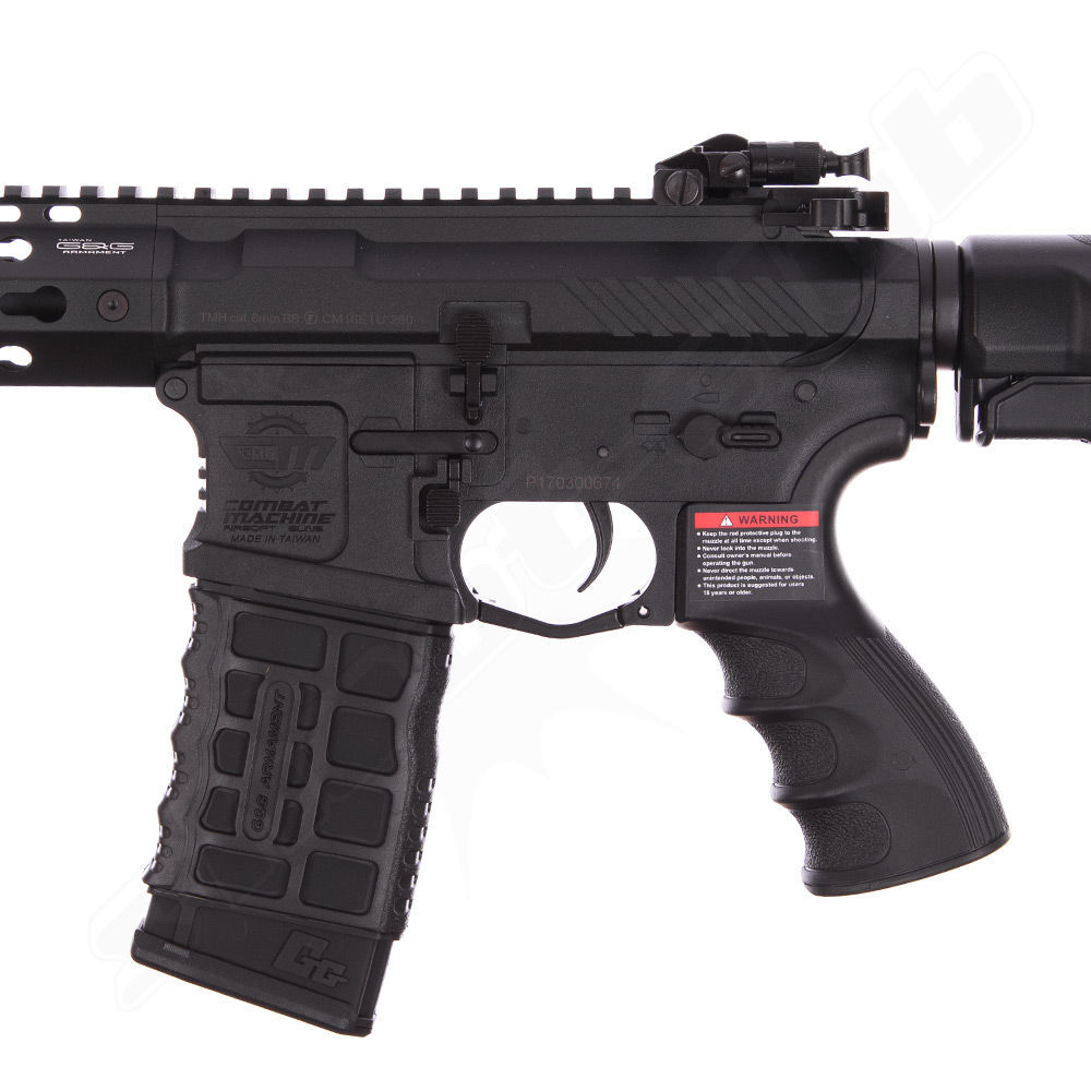 G&G CM16 SRL ETU S-AEG ab 18 Black Bild 4