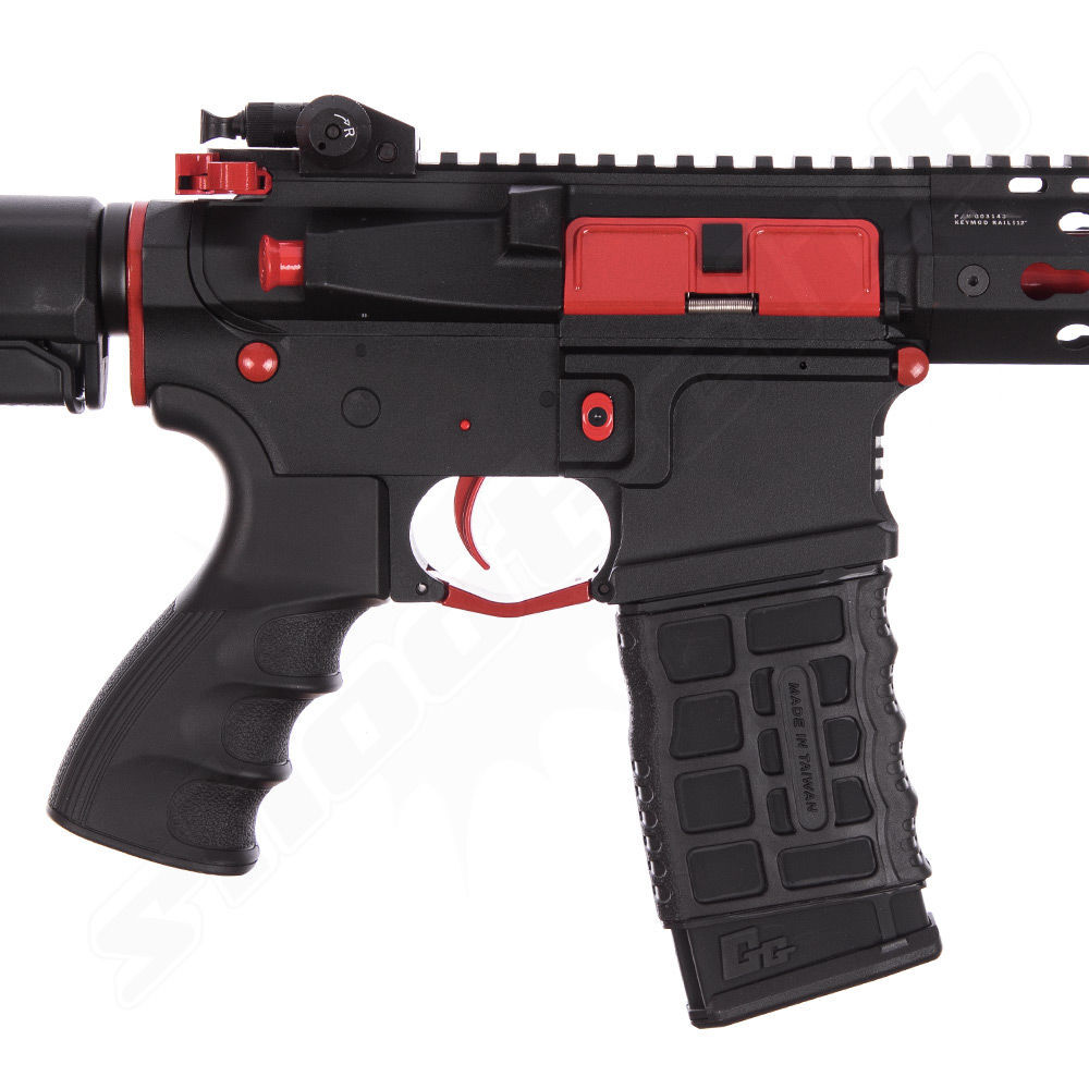 G&G CM16 SRXL S-AEG black/red mit Mosfet & ETU - P18 Bild 3