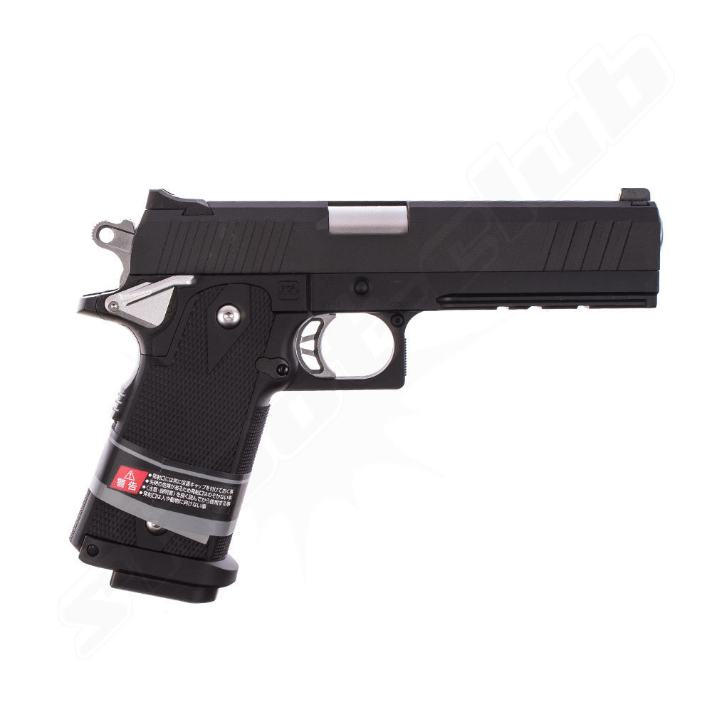 Tokyo Marui Hi-Capa E Type AEP Airsoft Pistole - 0,5 Joule BK Bild 2