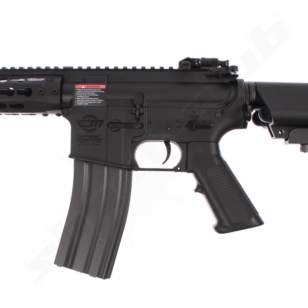 G&G CM15 KR CQB 8,5 AEG Airsoft Gewehr 6mm BB Schwarz 0,5J Bild 3