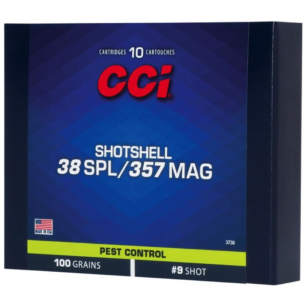 CCI Shotshell 100grs .357 Magnum Schrot Revolvermunition Bild 2