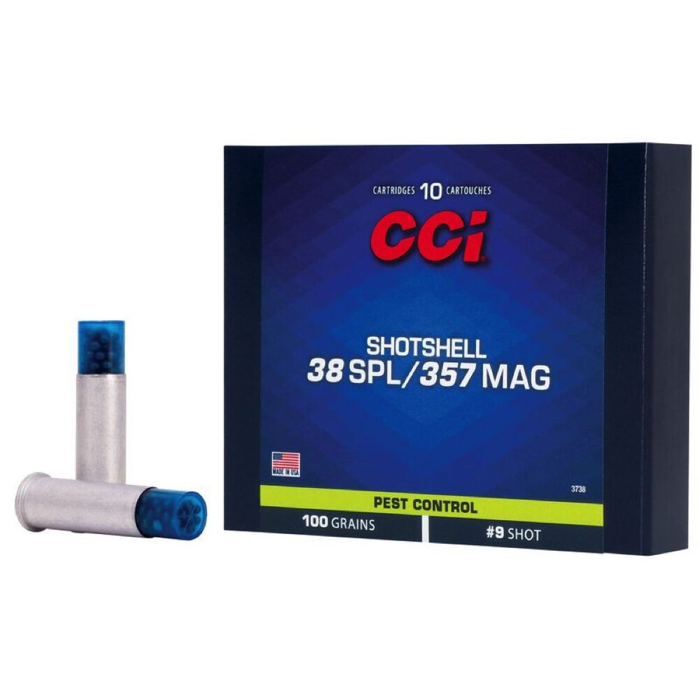 CCI Shotshell 100grs .357 Magnum Schrot Revolvermunition Bild 3