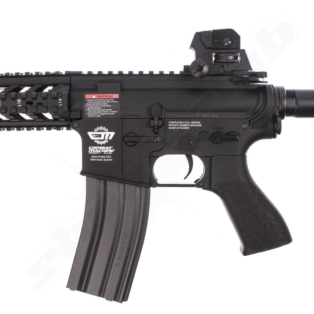 G&G CM16 Raider S-AEG -  6mm Airsoft Gewehr ab18, Schwarz Bild 3