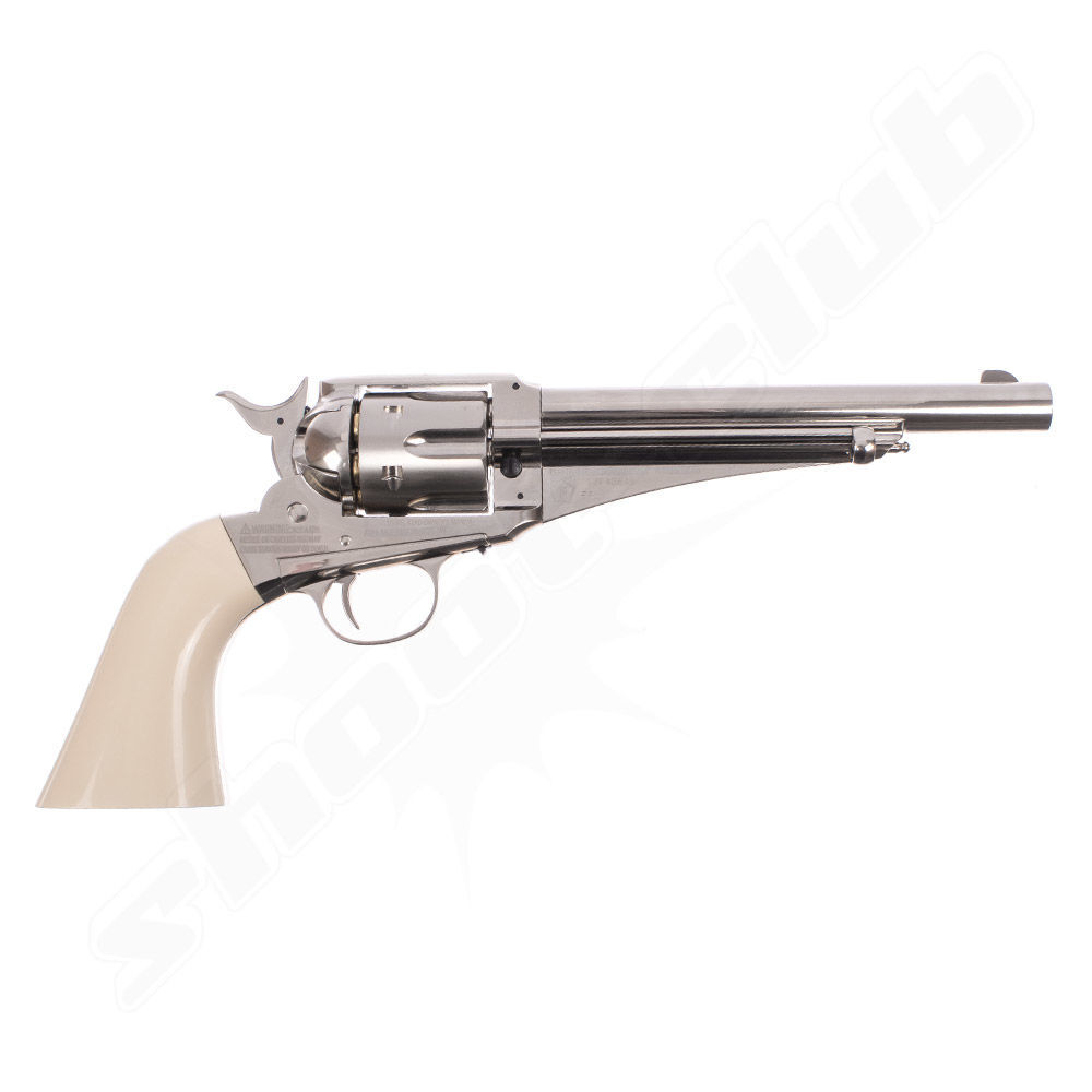 Remington 1875 CO2 Revolver 4,5mm Diabolos & Stahl BBs Bild 2