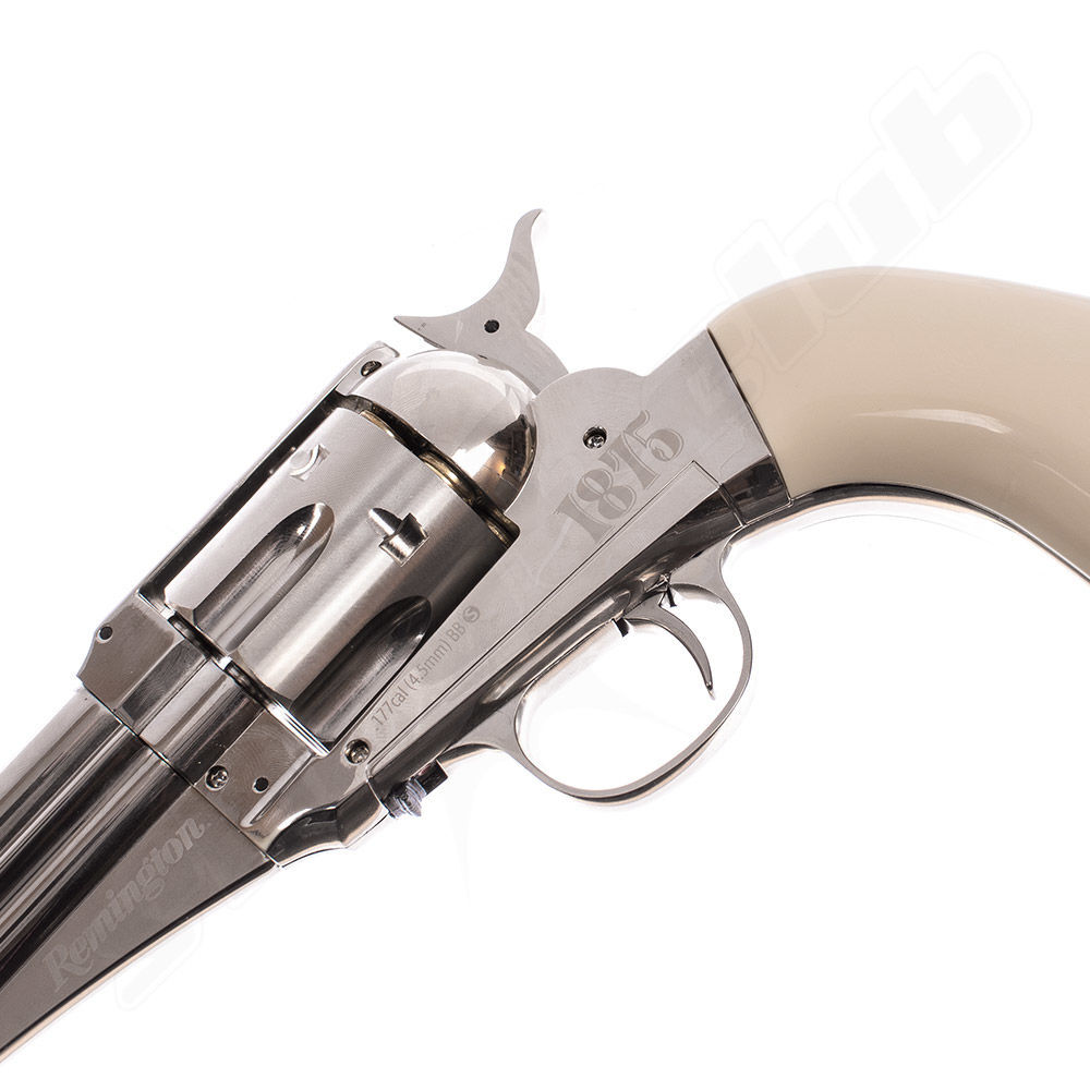 Remington 1875 CO2 Revolver 4,5mm Diabolos & Stahl BBs Bild 4