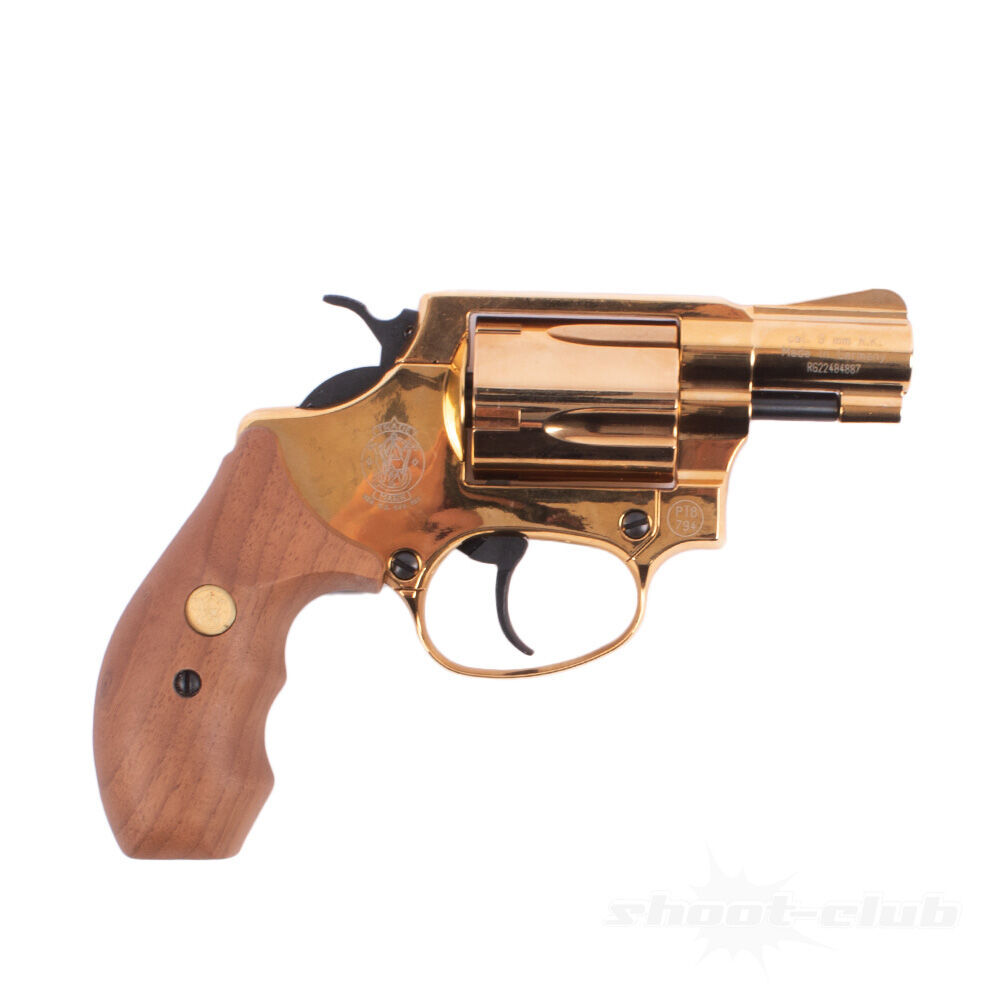 Chief Special Schreckschussrevolver Gold 9mm R.K. / Smith & Wesson Bild 2