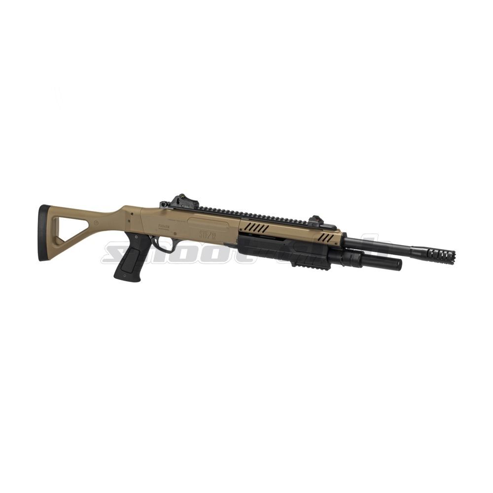 BOmanu. Fabarm STF12 18in tan Spring Airsoft Shotgun ab18 Bild 2