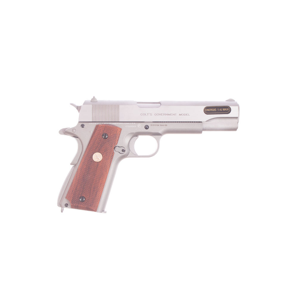 KWC Colt 1911 MKIV Series 70 Airsoft CO2 GBB - Stainless Bild 2