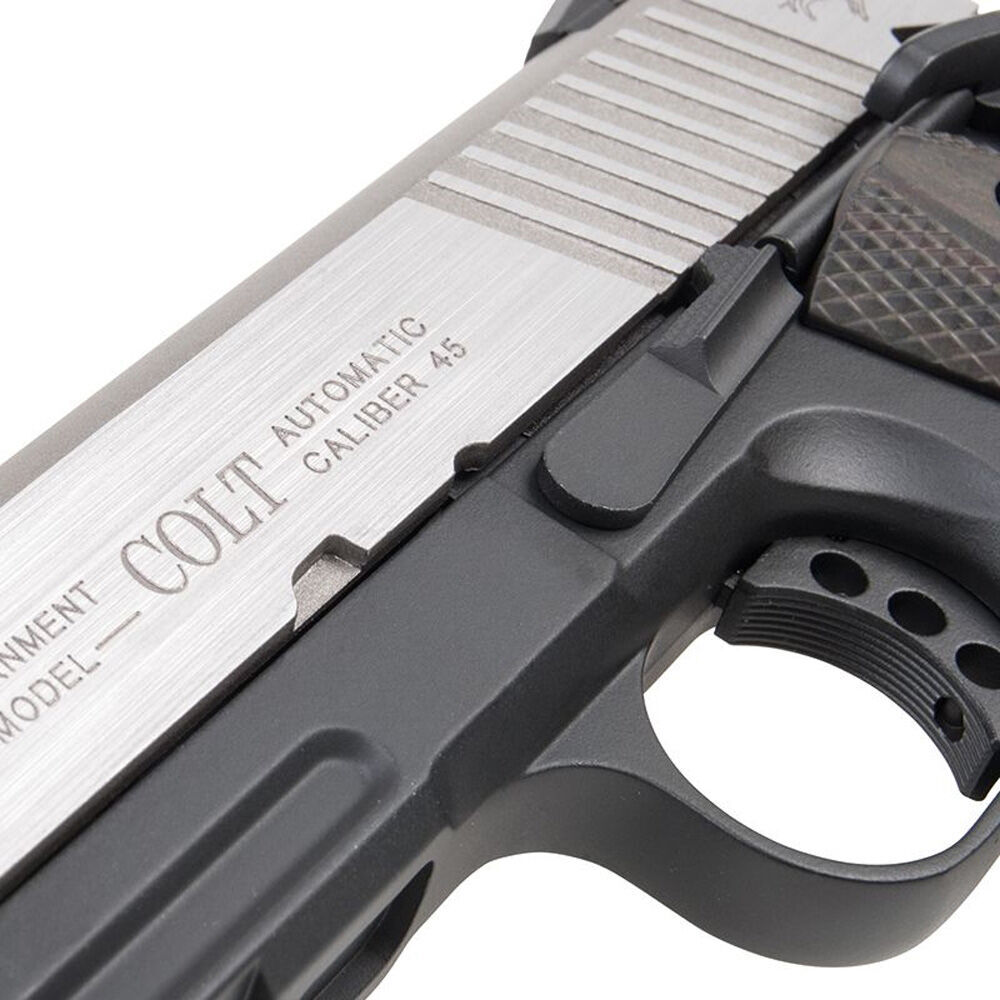 KWC Colt 1911 Rail Gun Airsoft CO2 GBB Pistole ab18 - BiColor Bild 4