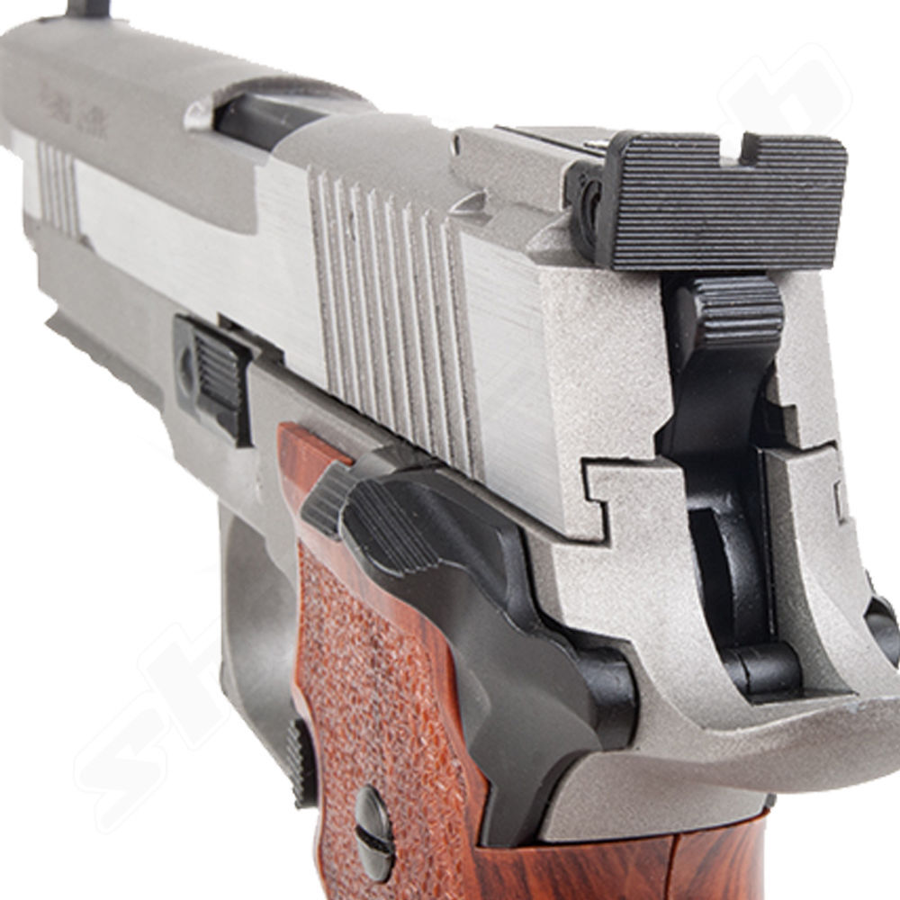 KWC Sig Sauer P226 X-Five CO2 Pistole 4,5 mm BBs - stainless - Set Bild 2